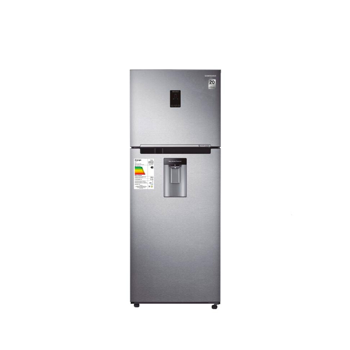 Refrigerador Samsung RT38 Inverter C/Dispensador - 368L Inox 