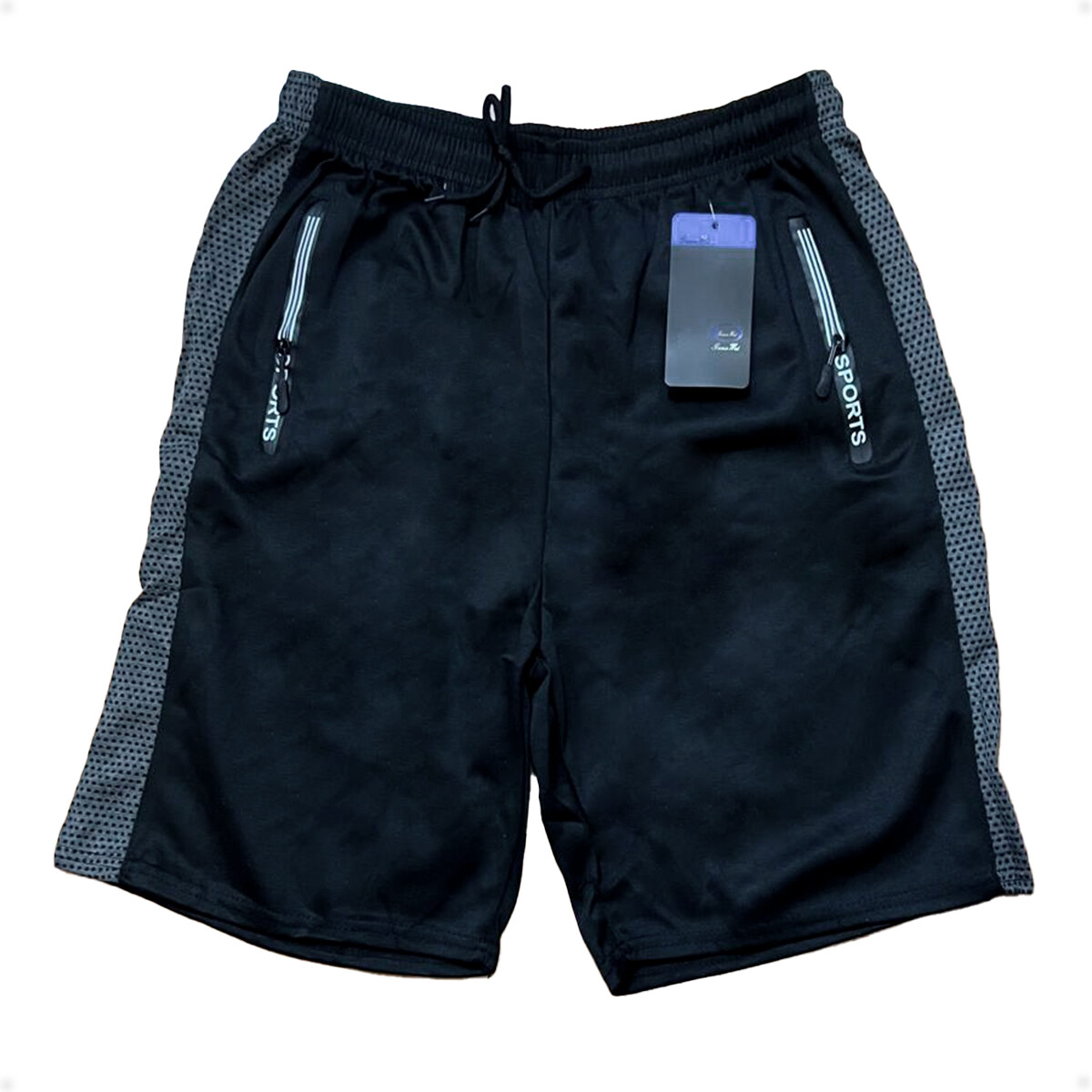Short Bermuda Deportiva - Negro 