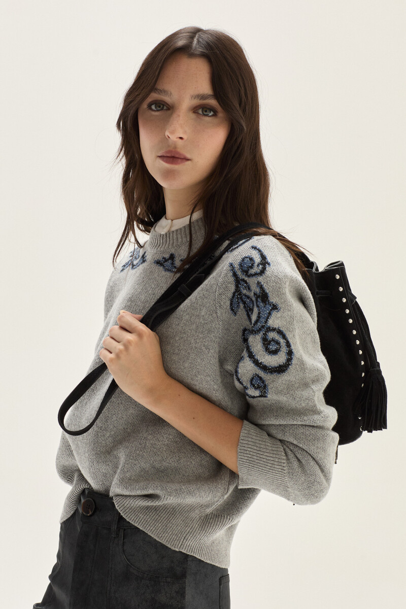 Sweater Voluta Gris