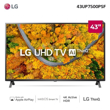 Smart TV LG 43' UHD 4K LED 43UR7800PSB WebOs 4.5 Smart TV LG 43' UHD 4K LED 43UR7800PSB WebOs 4.5