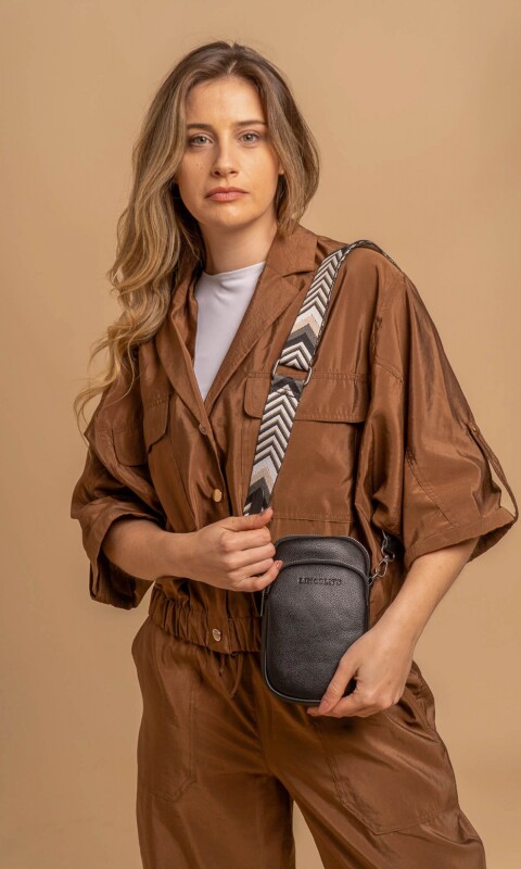 PHONE BAG VALERIANA NEGRO