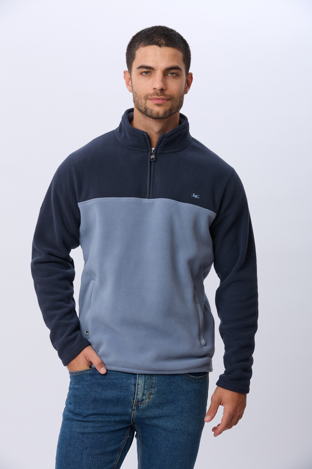 BUZO POLAR BICOLOR Piedra