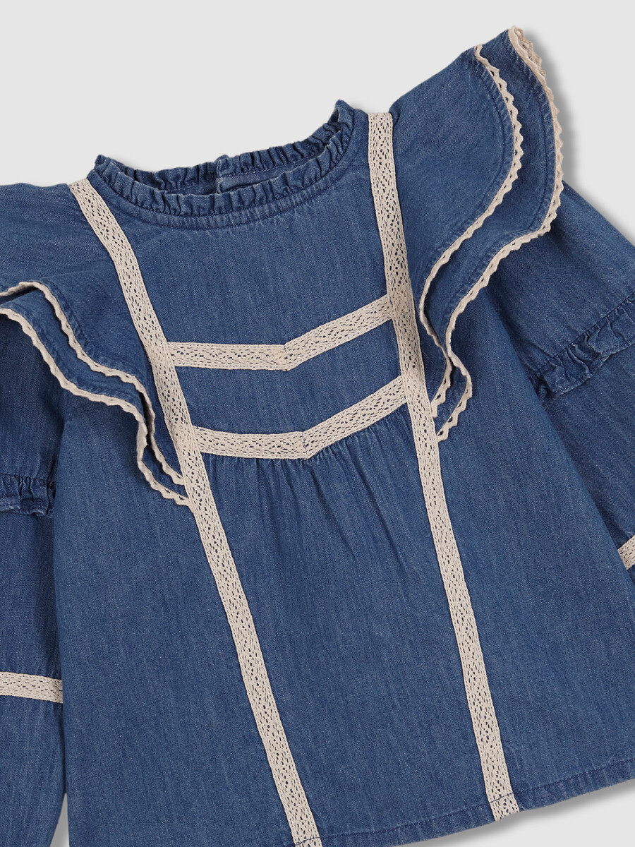 Blusa Denim Denim