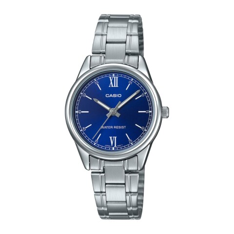 Reloj Casio LTPV005D-2B2UDF para dama con correa de acero Reloj Casio Ltpv005d-2b2udf Para Dama Con Correa De Acero