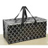 Bolsa plastillera negra con diseño 70*39*42 cm Bolsa Plastillera Negra Con Diseño 70*39*42 Cm