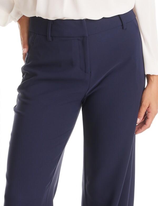 Pantalon Wide Leg AZUL