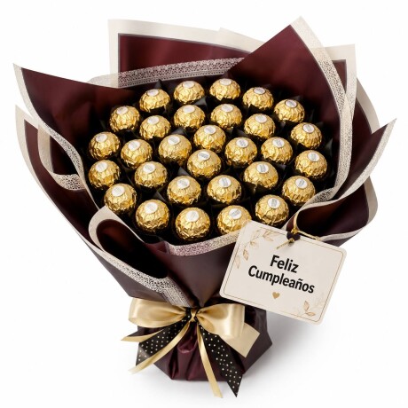 Gran Ramo Ferrero Rocher para Cumpleaños Gran Ramo Ferrero Rocher para Cumpleaños