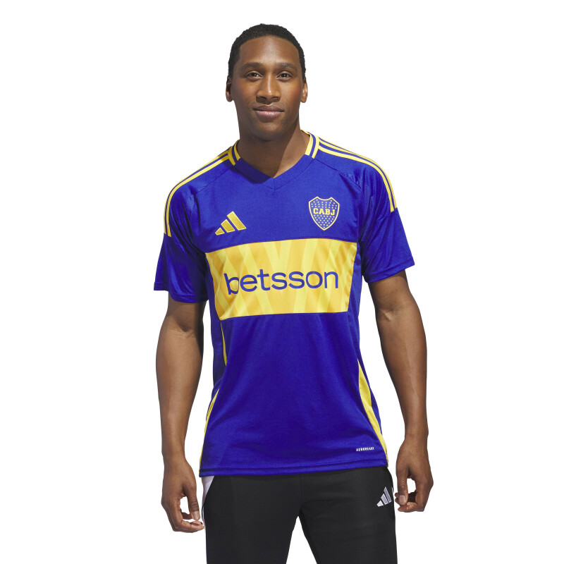 Camiseta de Hombre Adidas Boca 24 Azul - Amarillo