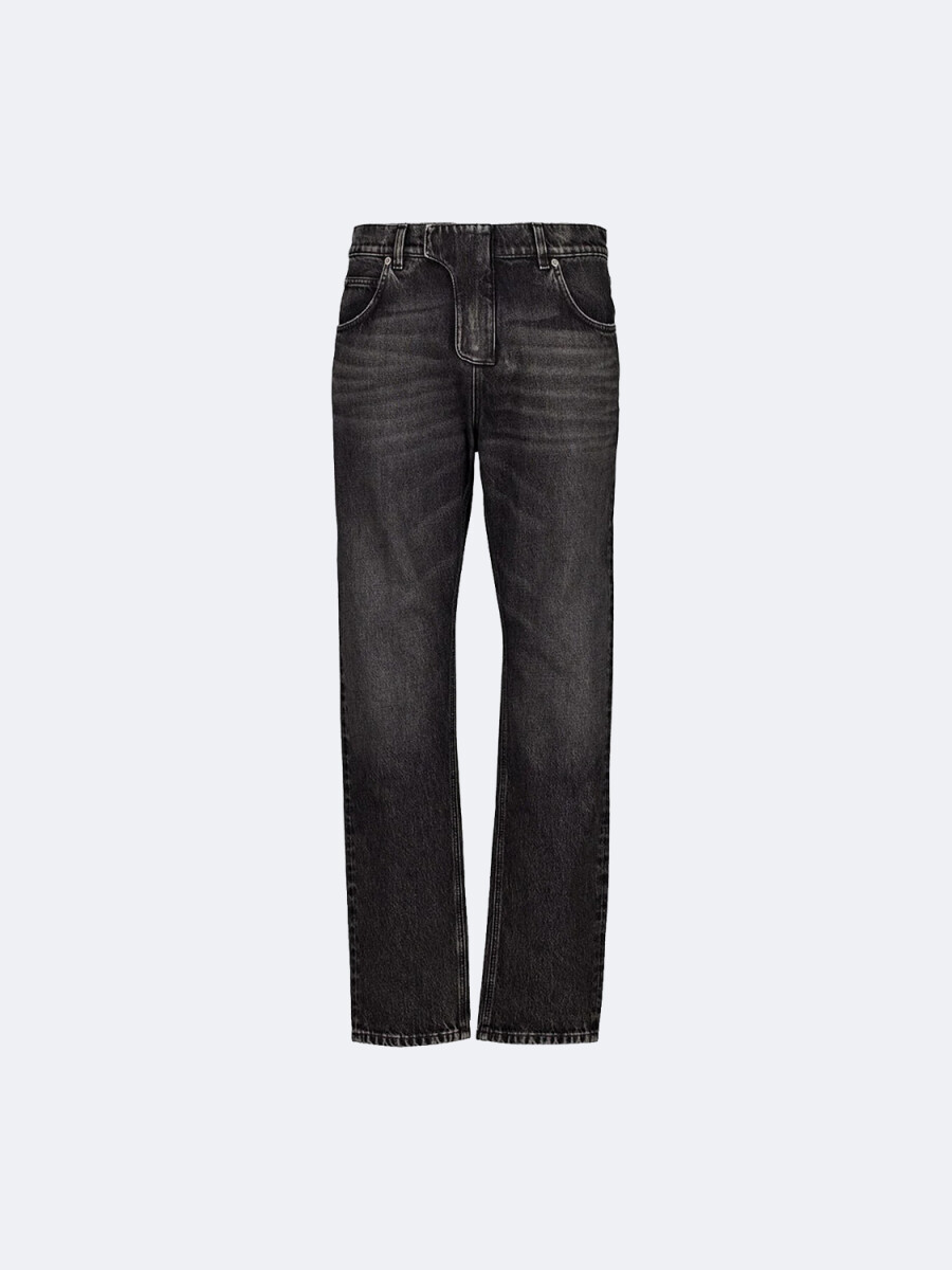 BALMAIN - JEANS REGULAR FIT DENIM 