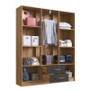 Armario Ropero Mac Mdp 6 Puertas 2 Cajones 9 Estantes Armario Ropero Mac Mdp 6 Puertas 2 Cajones 9 Estantes