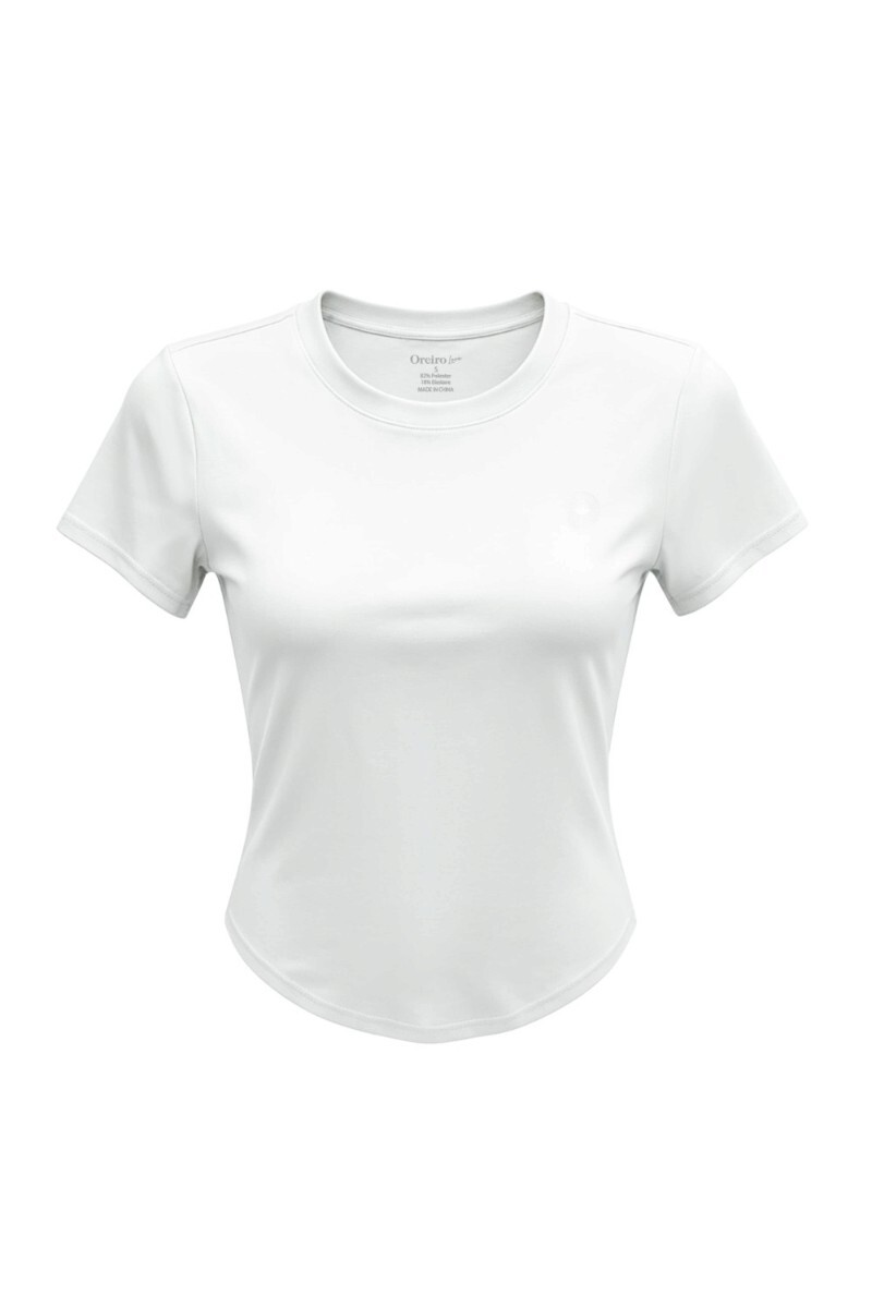 Remera de yoga Blanco