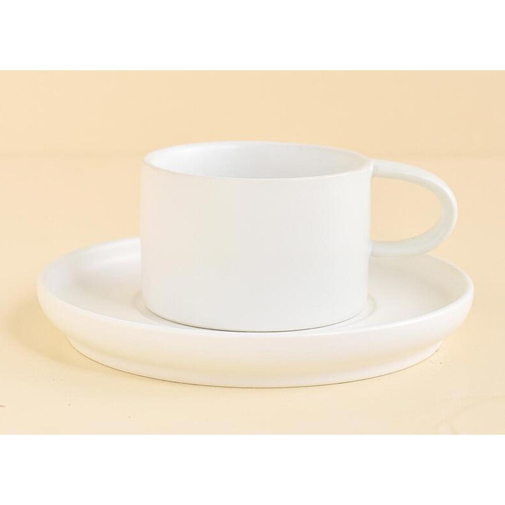 SET TAZA C/PLATO LILLE MULTICOLOR CERÁMICA A069
