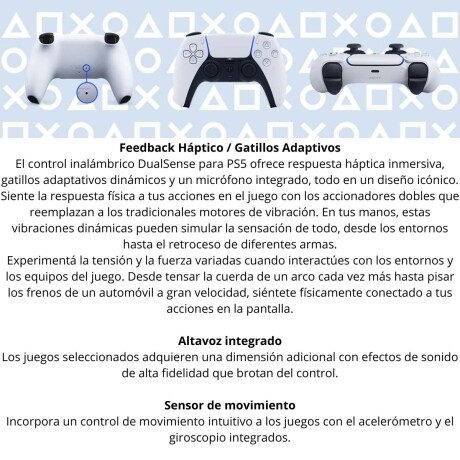 Joystick Ps5 Dualsense azul V01