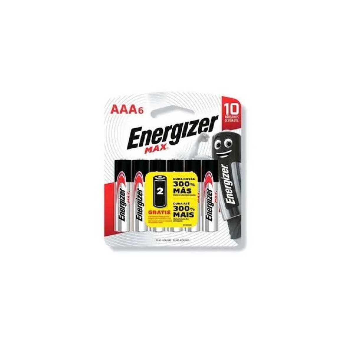 Pilas Energizer Max Aaa 6 Uds. 