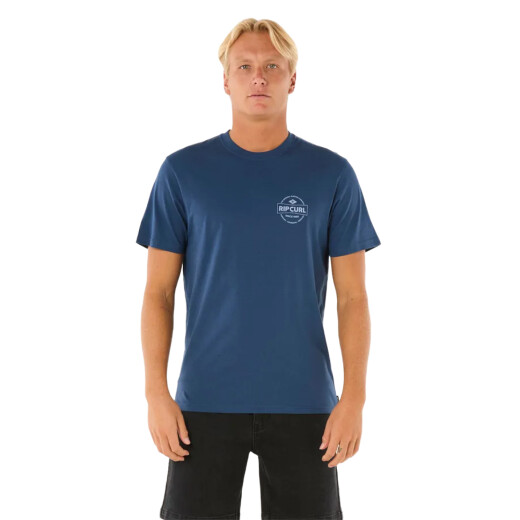 Remera Rip Curl Staple Tee - Azul Remera Rip Curl Staple Tee - Azul