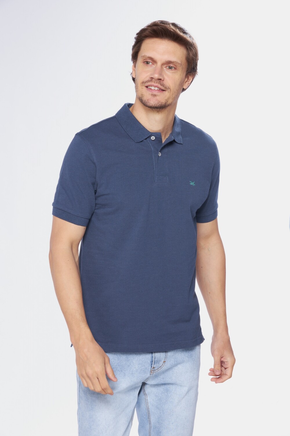 REMERA POLO PIQUE Denim