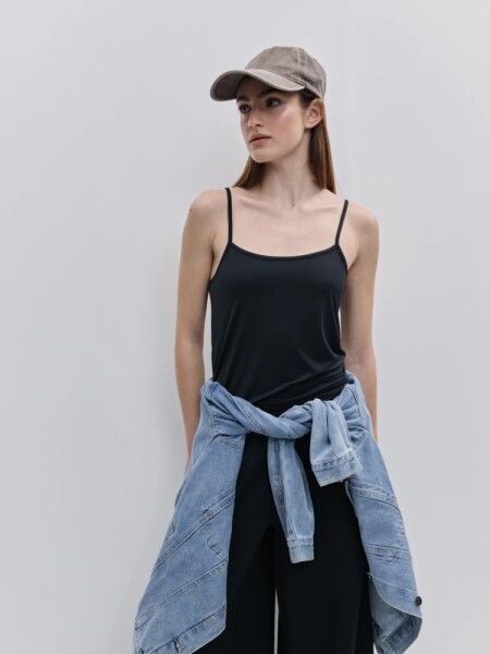 MUSCULOSA P.CAKE TULIPAN NEGRO