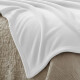 Manta polar 150 x 240cm BLANCO