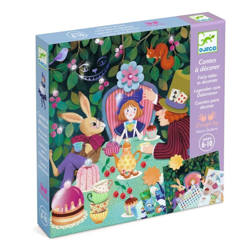 Kit Creativo Cuentos para Decorar Djeco Kit Creativo Cuentos para Decorar Djeco