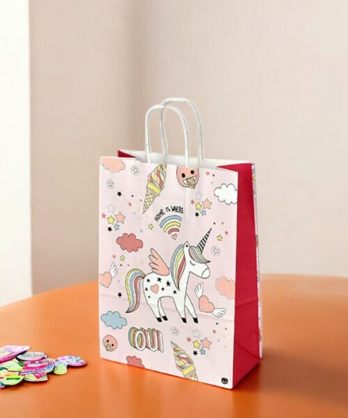Bolsa fantasia luna 22x10x30 cm. UNICORN