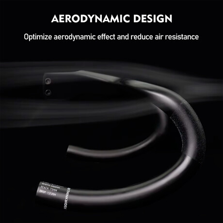 Manillar Bicicleta de Ruta Thinkrider 380-100MM Fibra de Carbono 001