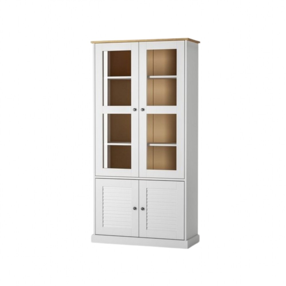 Cristalero 4 Puertas - Línea Valenciana - Blanco Cristalero 4 Puertas - Línea Valenciana - Blanco
