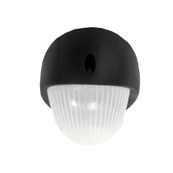 Plafón MEDITERRÁNEO de adosar a pared, apto para exterior, negro AJ3802