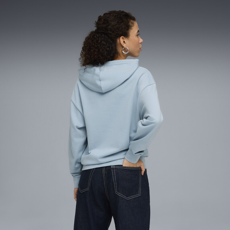 Canguro Puma ESS ELEVATED Comf.Hoodie TR Mujer 691857 47 Verde Agua