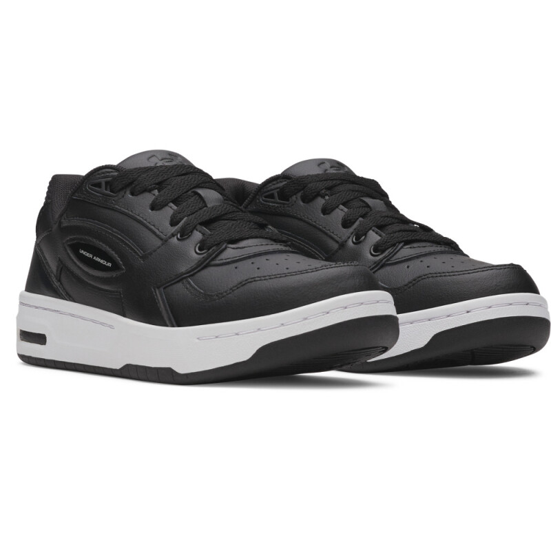UA W Flex-WHT BLK-001