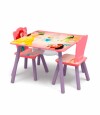 Juego de Mesa y Sillas Disney Diseño Princesas Disney