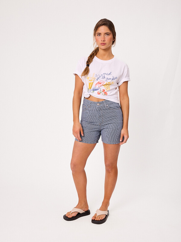 T-SHIRT NANI RUSTY Blanco