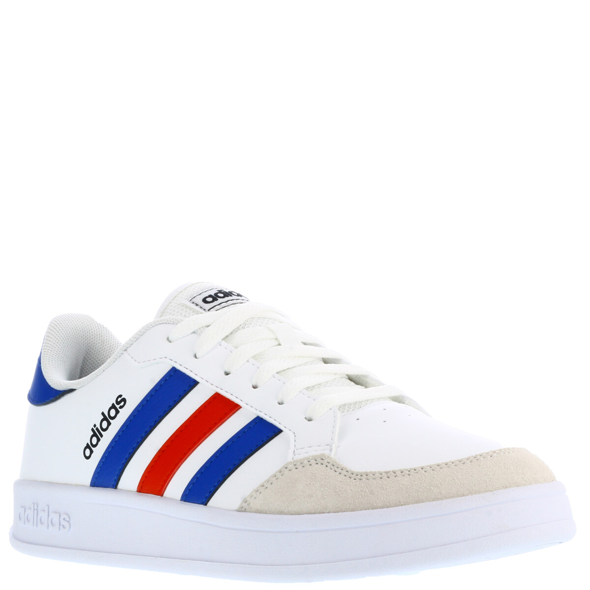 Championes de Hombre Adidas Tenis Breaknet - Blanco - Gris - Azul 