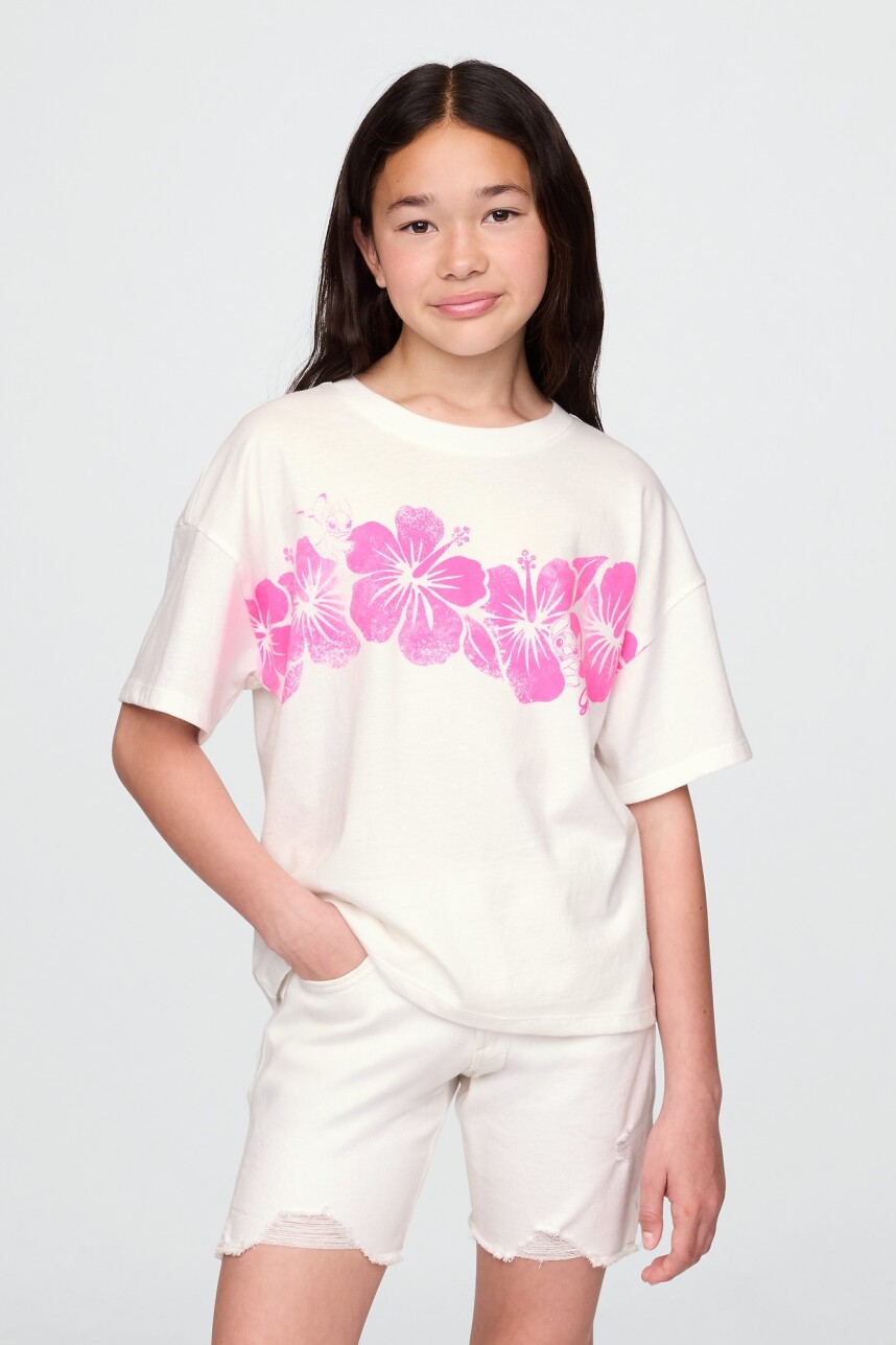 Remera Gráfico Niña New Off White