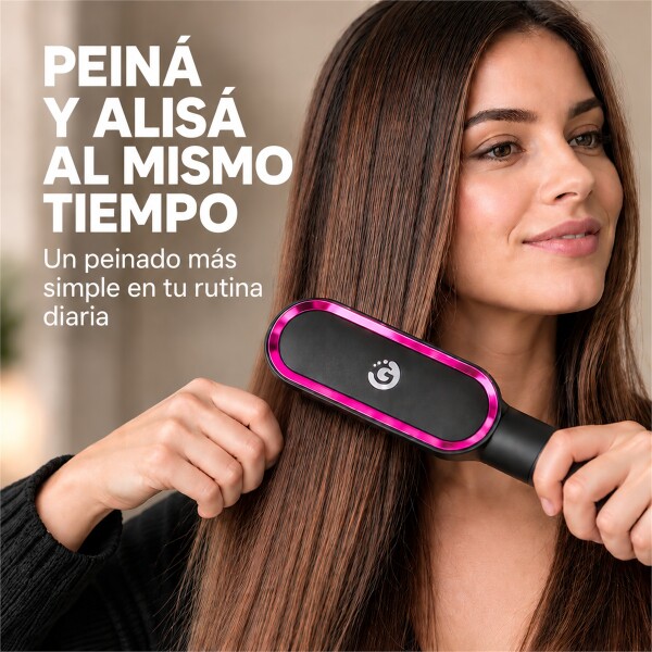 Cepillo Alisador 5 Temperaturas Negro
