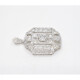 Colgante Antiguo Platino Y Brillantes Art Deco 4,50 Ct. Circa 1900-1940'S Colgante Antiguo Platino Y Brillantes Art Deco 4,50 Ct. Circa 1900-1940'S