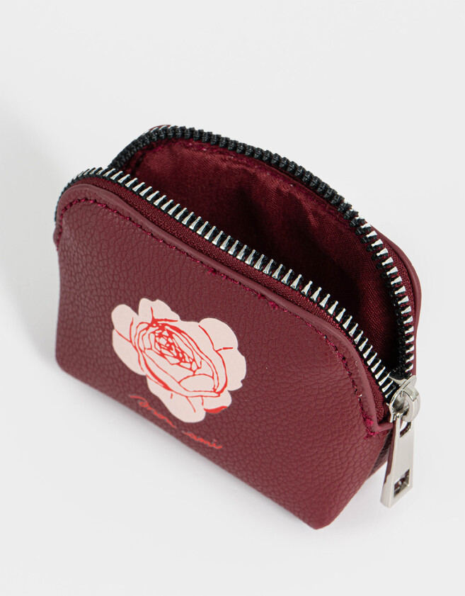 Monederos Monedero Estampado - Rojo Burdeaux