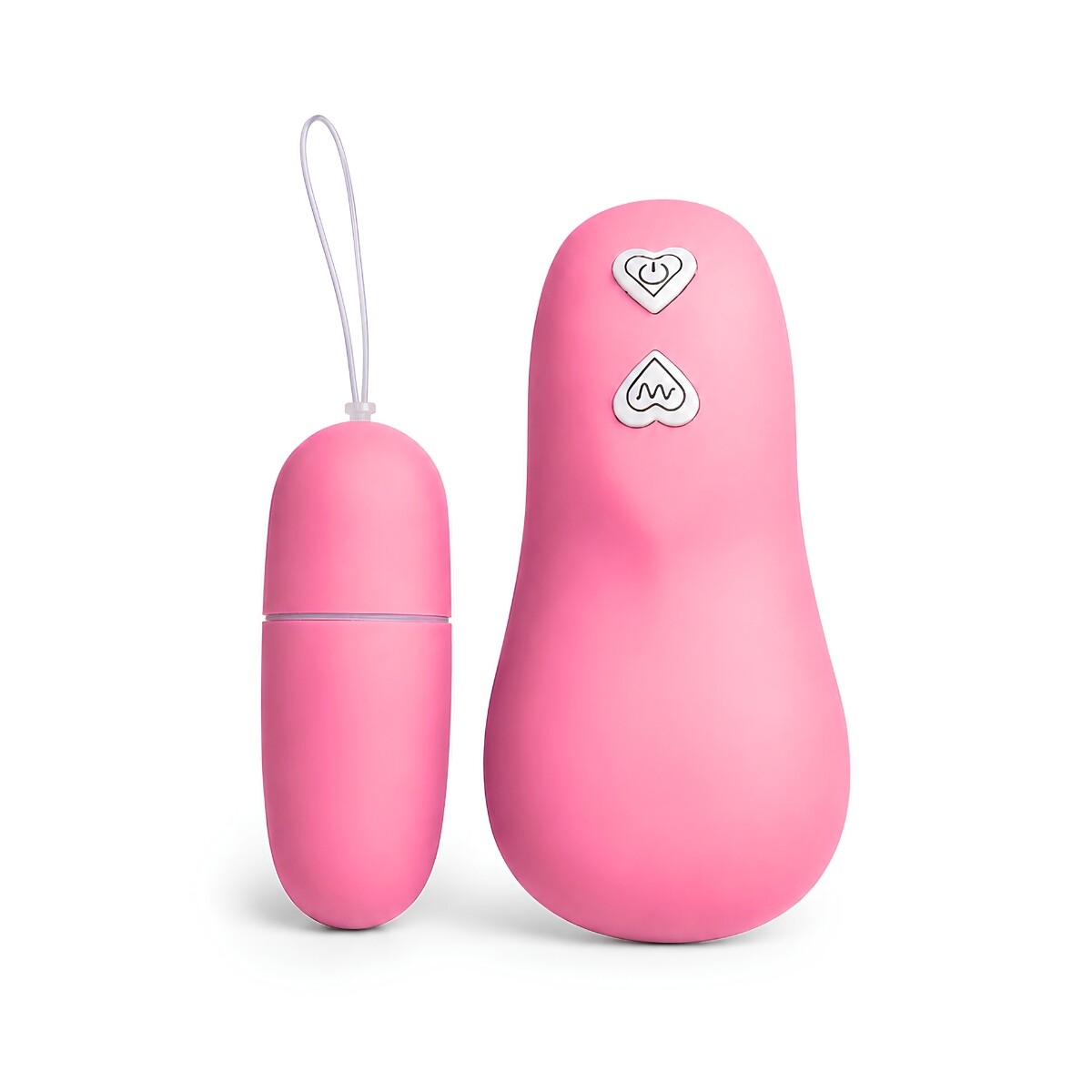 Huevo Vibrador Con Control Remoto - Rosa 