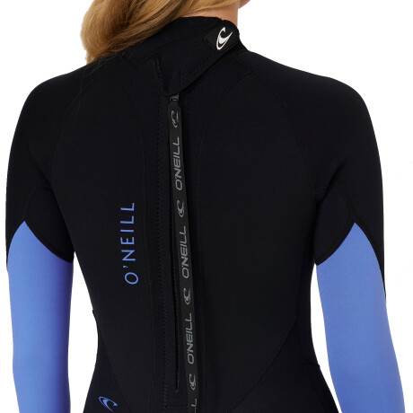 Traje Dama O'Neill Reactor II 3/2mm Coral - Back Zip - Full Azul