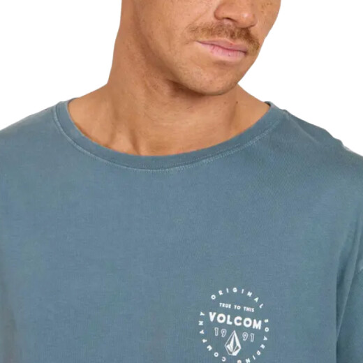 Remera Volcom Out Law - Azul Remera Volcom Out Law - Azul