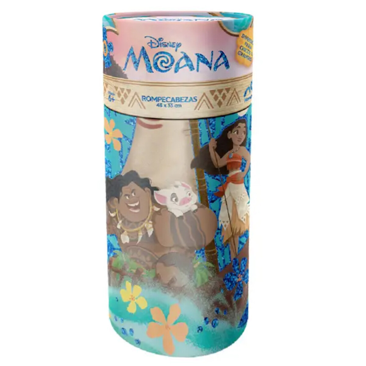 Puzzle Novelty Moana Cilindro 