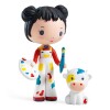 Muñeca Coleccionable Tinyly Barbouille & Gribs