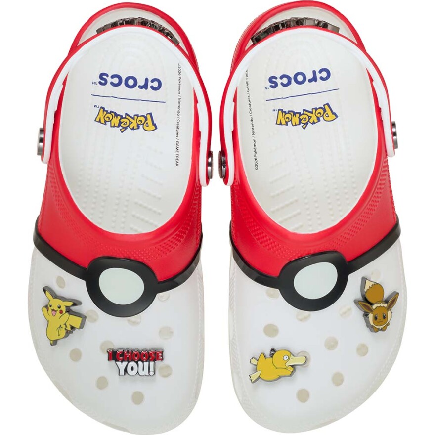 Crocs Pokemon Poke Ball Classic Clog Multi