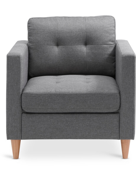 Sillón FALSLEV 1 cuerpo tela gris Sillón FALSLEV 1 cuerpo tela gris