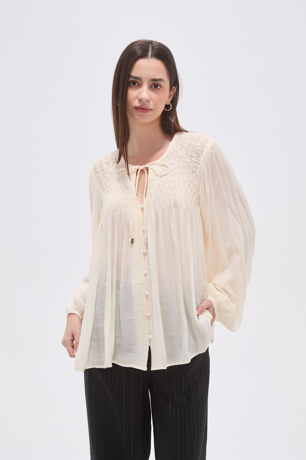 Blusa Makor Crudo / Natural