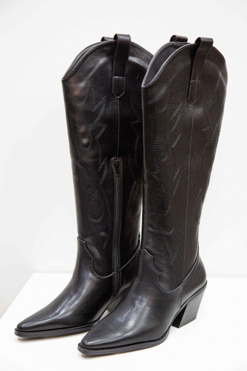 Botas Velvet - Negro 