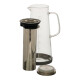 Cafetera Cold Brew de Vidrio Borosilicato 1.5L con Filtro Inoxidable Sin Color