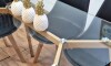 Mesa Falcon - Vidrio y Madera Mesa Falcon - Vidrio y Madera