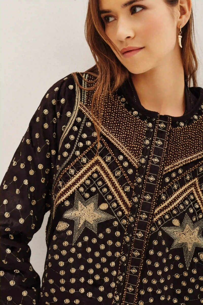 Campera Barouk Cosmos Negro