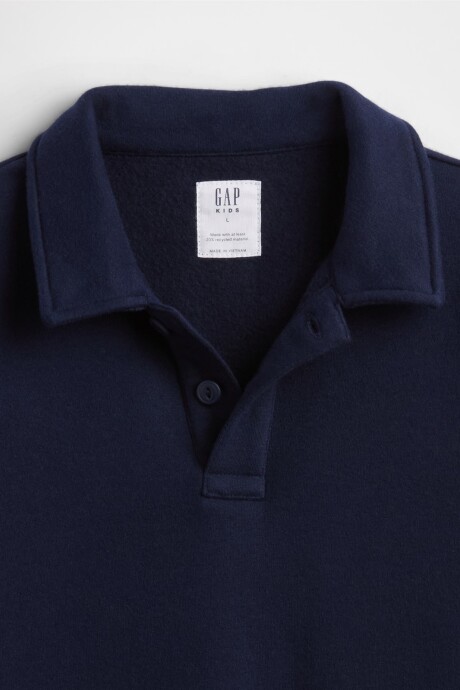 Buzo Tipo Polo Niño Navy Uniform