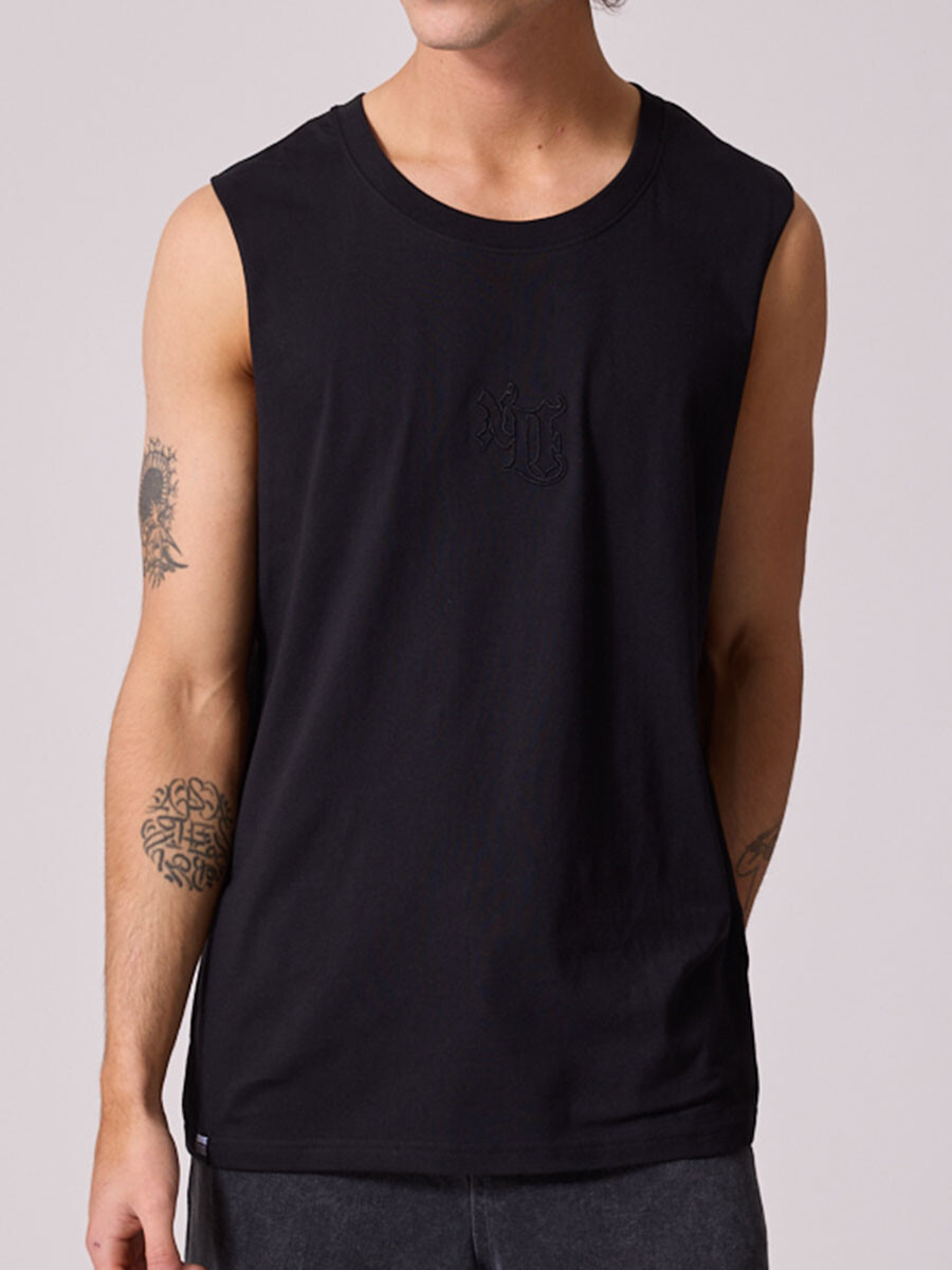 MUSCULOSA BARON DIXIE - Negro 